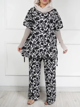 بلوز شلوار نخی مریم